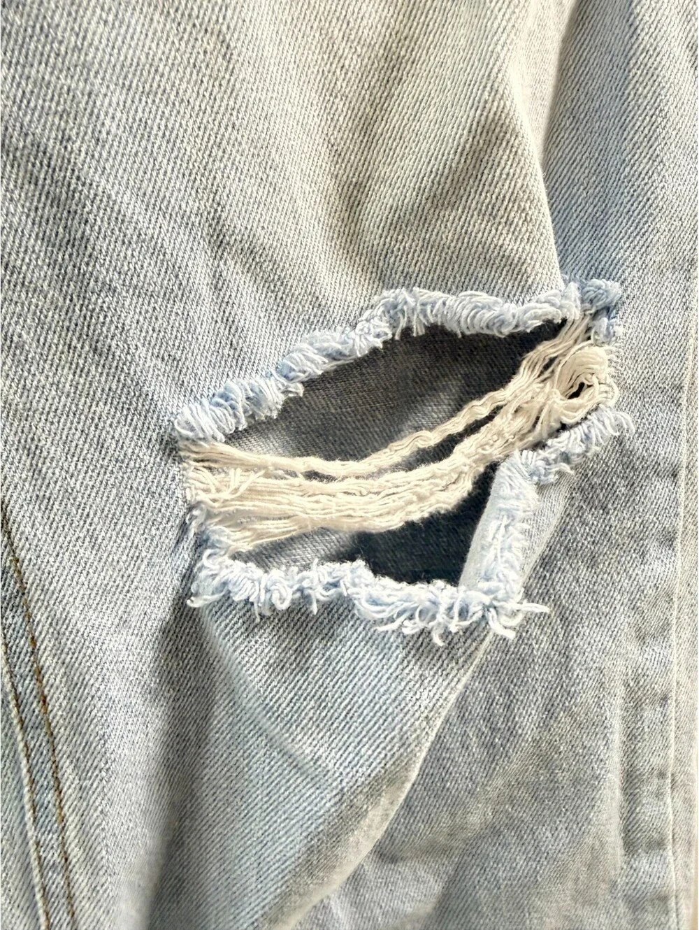 Youth Girls Size 12 Jeans 2pc Clothing Lot Old Navy & GB Girls Distressed Frayed